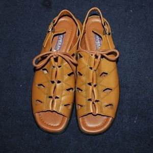 PRICE REDUCED! -  EUC Sandler of Boston Lace-up Sandals =7M